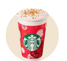 Starbucks Cloudy Toffee Hazelnut Latte