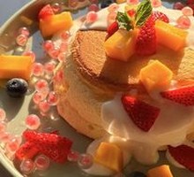 Water Chestnut Bubble Foam Soufflé