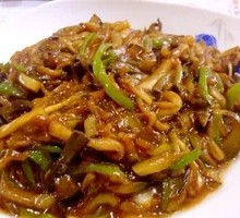 Stir-Fried Pork Shreds with Eggplant and Green Pepper