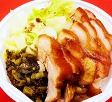 Pork Leg Rice with Meat