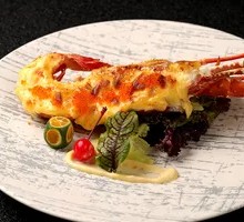 Cheese-Baked Lobster