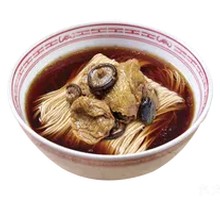 Mushroom and Wheat Gluten Noodles