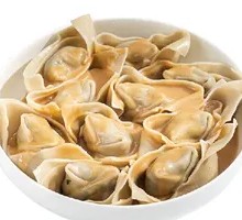 Pork Lard and Shepherd's Purse Wontons with Sesame Sauce