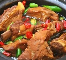 Braised Pork Rib Rice