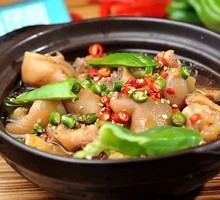 Braised Chicken with Potato and Mushroom