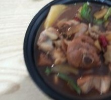 Stewed Chicken with Brown Sauce
