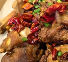Salted Pepper Pork Trotter