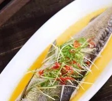 Steamed White Fish