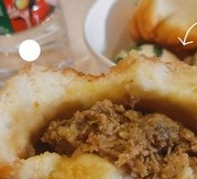 Pan-fried beef buns