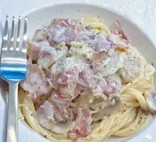 Creamy Bacon Mushroom Pasta