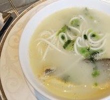 Salted Cabbage and Yellow Croaker Noodle Soup