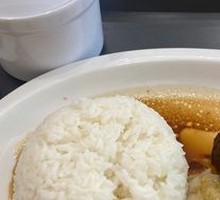 Shredded Pork and Meatball Rice