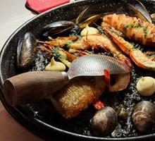 Squid Ink Seafood Rice