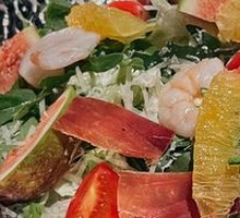 Orange Ham Fig Salad