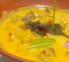 Coconut Yellow Curry Beef Brisket