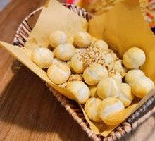 Stir-Fried Glutinous Rice Balls