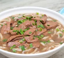 Pork Liver Handmade Noodles