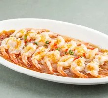 Steamed Garlic Vermicelli Shrimp