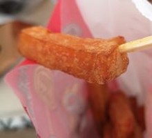 Glazed Sweet Potato Strips