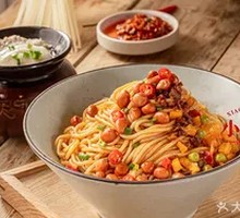Old Jar Sichuan Pickled Cabbage with Pork Shreds and Noodles, with Optional Meat Dumpling Soup