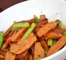 Celery with Tofu Sheets