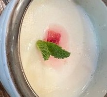 Rose Ice Tofu Pudding