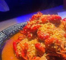 De-headed and Deveined Garlic Lobster