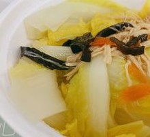Chicken Broth Bok Choy