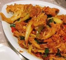 Spicy Cauliflower in Hot Pot