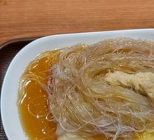 Baby Bok Choy with Vermicelli and Garlic