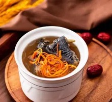 Bird's Nest Mushroom Chicken Soup