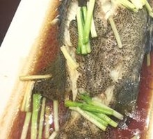Steamed Stone Bass