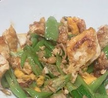 Fermented bean and egg stir-fry