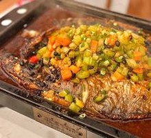 Stinky Bean Sauce Grilled Fish