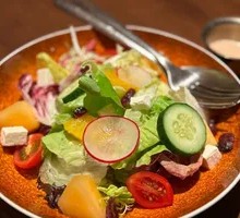 Vegetable Salad with Feta Cheese