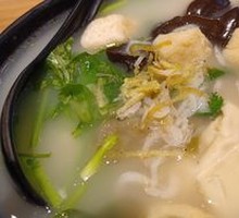 Fried Tofu Wrapped in Bean Curd Sheets with Vermicelli Soup