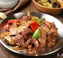 Sour Cabbage Stir-fried Pork Offal