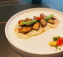 Braised Shiitake with Chinese Yam
