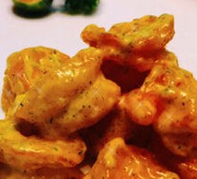 French Herb Butter Baked Shrimp Balls