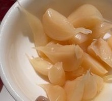 Sweet Pickled Garlic