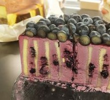Blueberry Cheesecake Layer Cake