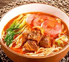 Tomato Beef Noodle Soup