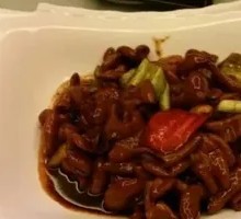 Golden Chili Sauce Steamed Black Pig with Double Stinky Delicacies