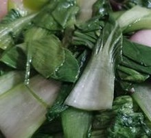 Bok Choy with Mushrooms