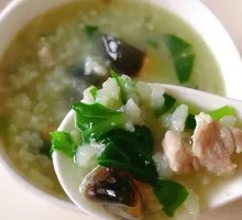 Century Egg and Pork Porridge