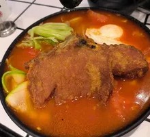 Tomato Pork Cutlet Small Pot Rice Noodles