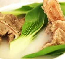 Pork Rib with Greens