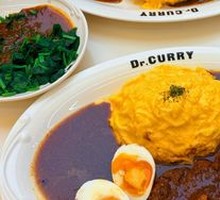 Fried Pork Cutlet Curry Omelette Rice
