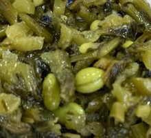 Salted Vegetable and Edamame