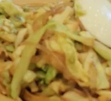 Glass Noodle Cabbage Roll